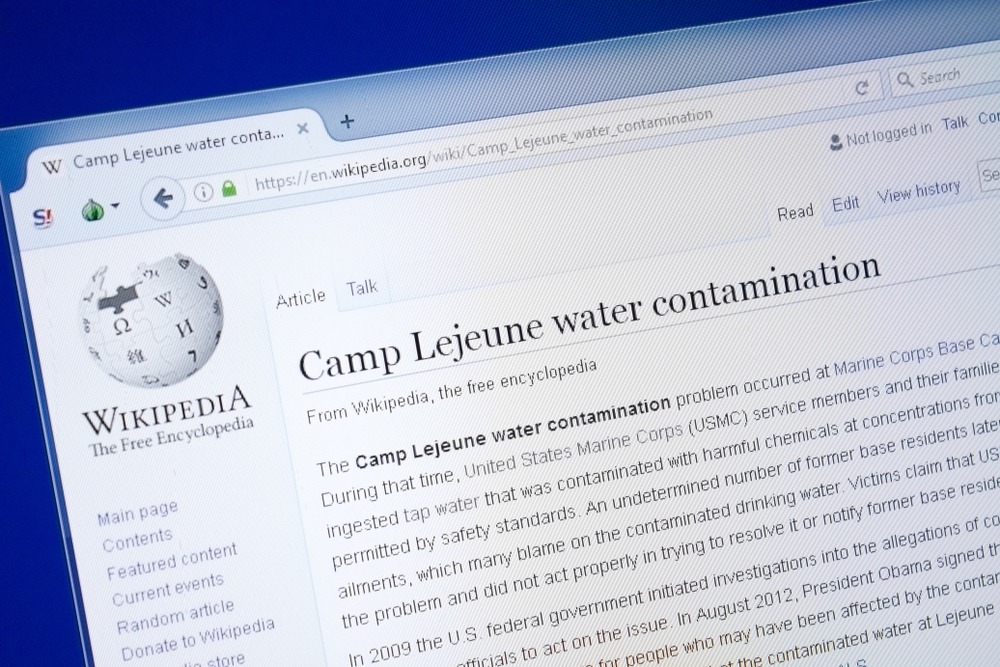 Camp Lejeune lawsuit for water contamination